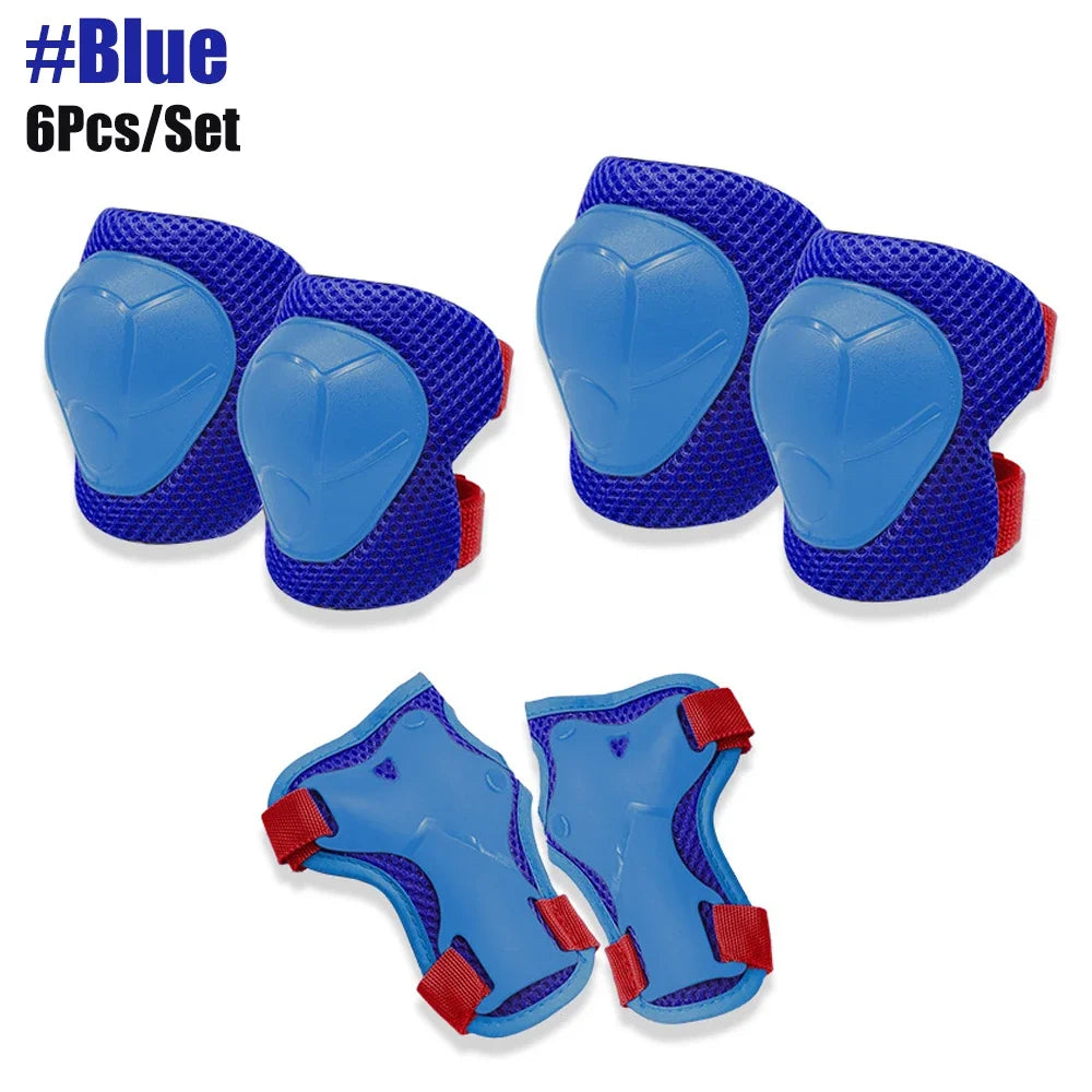Knee Pads for Kids， Knee Pads and Elbow Pads Set Toddler 3-10 Years Protective Gear Set for Girls Boys with Wrist Guards for Skating Cycling Bike Rollerblading Scooter