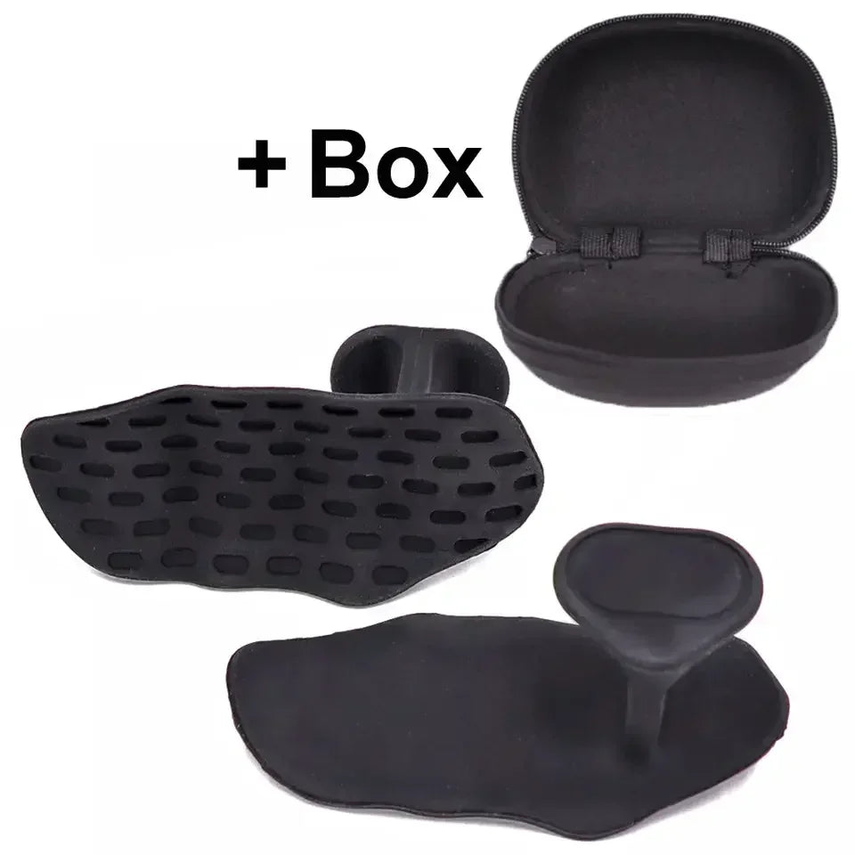 Anti-Slip Workout Grips, Ergonomics Rubber Gym Grips, Weight Lifting Grips for Hand Protection, Workout Gym Gloves for Men and Women Deadlift, Fitness Training, Weightlifting and Exercise