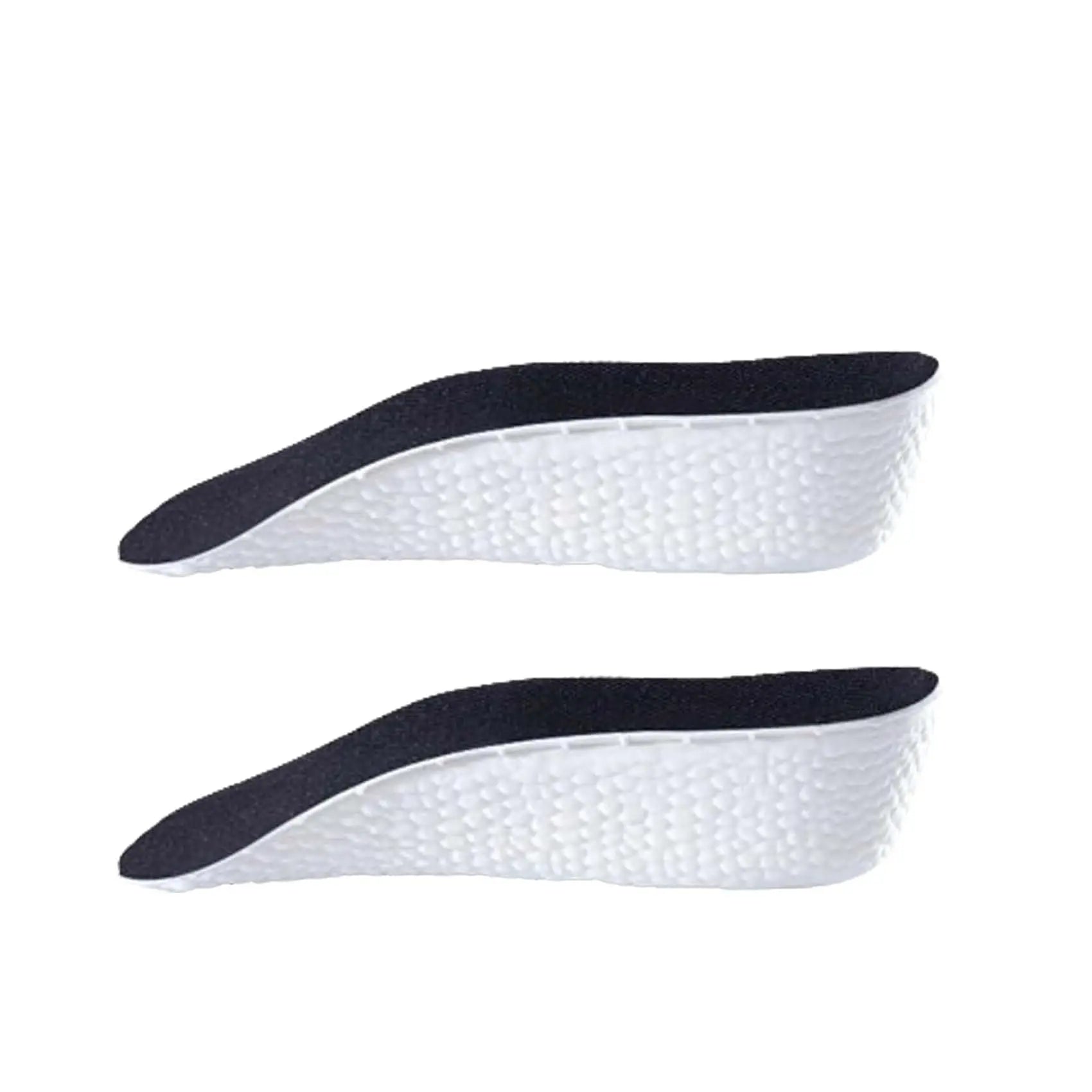 Height Increase Insoles for Men and Women, Foot Arch Contour Shoes Lifts for Men Orthopedic Heel Lift Cushion Gel Leg Discrepancy Balancer (Grey,3 Pairs - 1.5cm 2.5cm 3.5cm) (Grey)