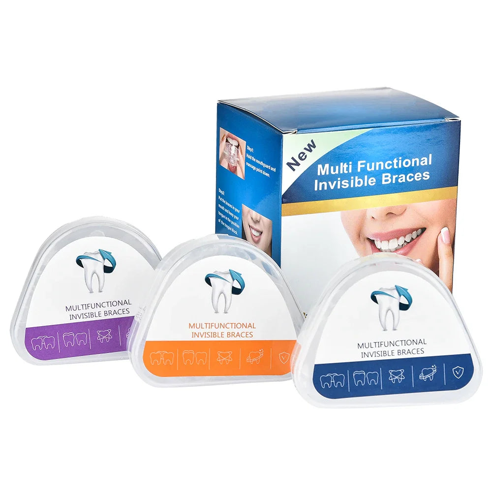 Custom Fit Hawley Retainer After Braces, Durable Dental Retainer, Upper & Lower Hawley Retainers for Teeth for Adults & Kids, 2 Pack