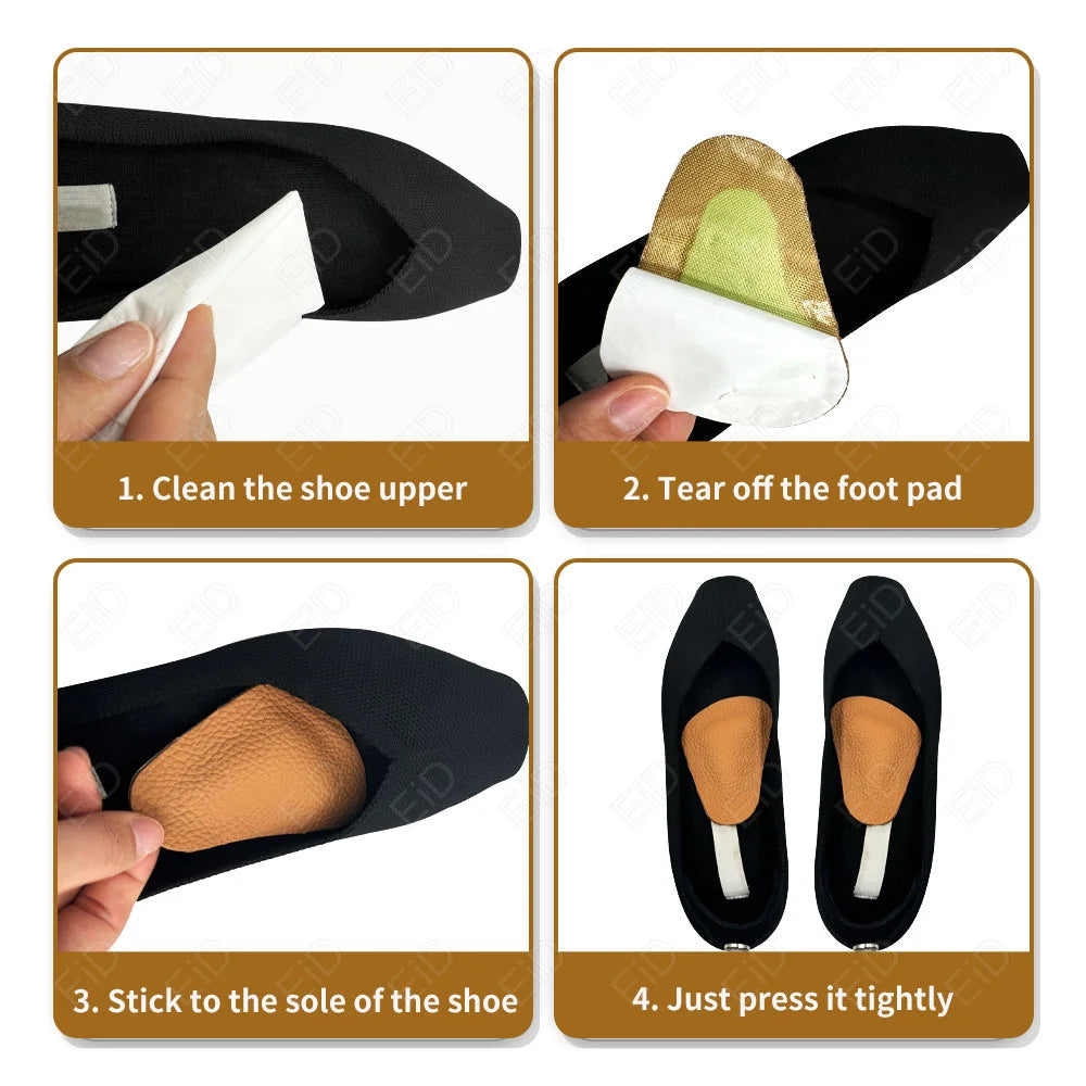 Plantar Fasciitis Arch Support Insoles with Metatarsal Pad Heel Cushion,Full Length Shoe Inserts for Men and Women - Orthotic Inserts - Flat Feet Heel Spur Pain Relief Shoe Inserts, 2 Pairs/Pack