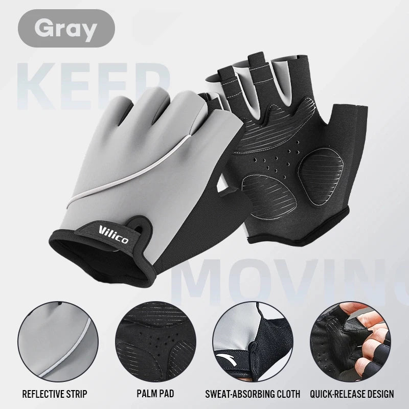 Workout Gloves for Women and Men, Breathable Weight Lifting Gloves for Gym Exercise, Fitness, Training, and Cycling, with Excellent Grip and Cushion Pads
