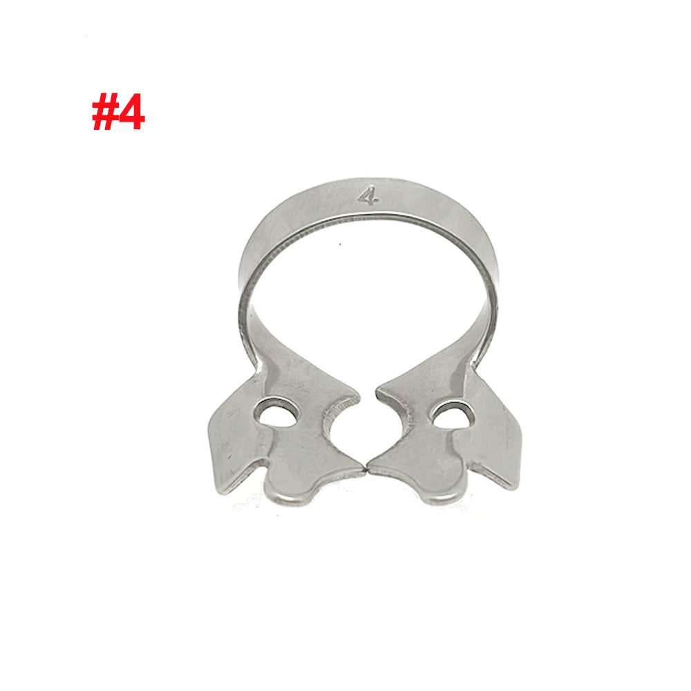 Professional Dental Rubber Dam Clamps | Endodontic Hygenic Brinker Universal Retractors| Tissue Gingival Lower Molars | Restorative Instruments Tools CE (Clamps Set of 5)