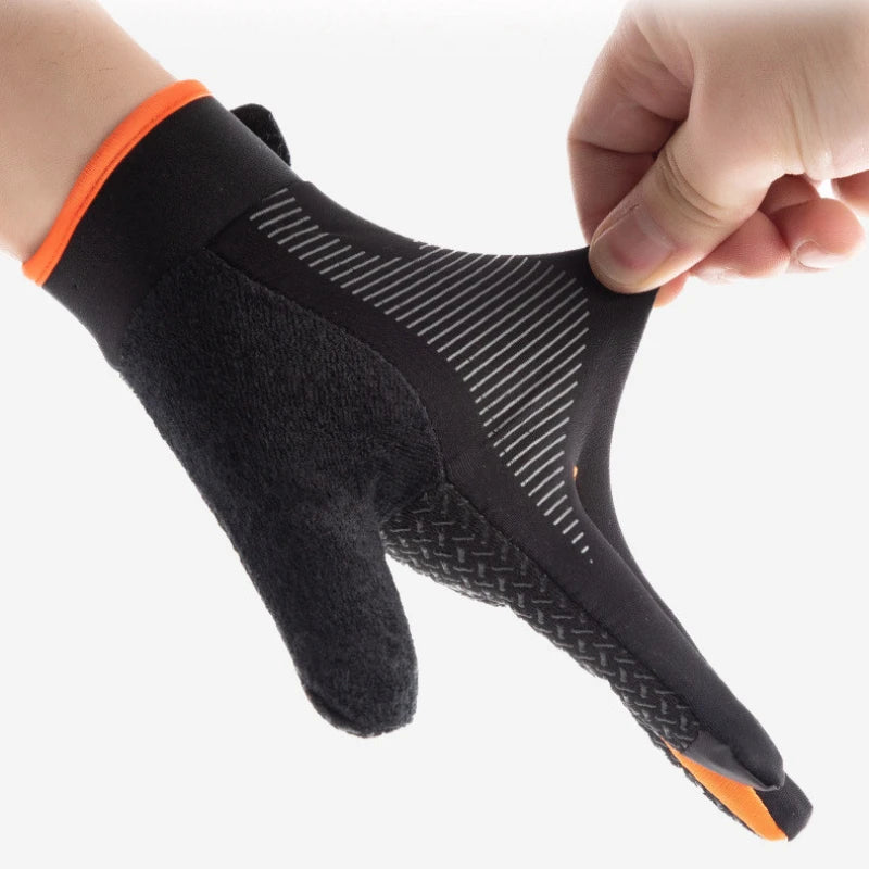 Cycling Gloves Mountain Bike Gloves Biking Gloves for Men Women Outdoor Full Finger Workout Gloves Touch Screen Anti-Slip Shock-Absorbing MTB Gloves Road Bicycle Gloves