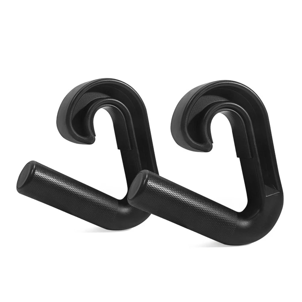 Neutral Grip Handles for Pull Up: Ergonomic Portable Hooks for Barbell Row Deadlift Resistant Bands for Home Gym Fitness Enthusiasts