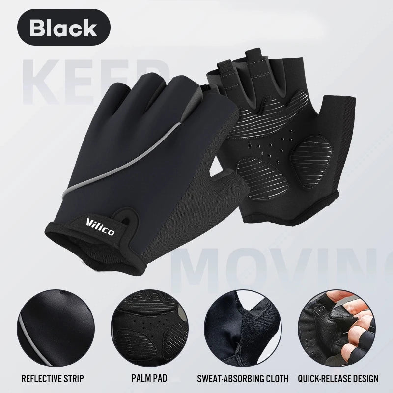 Workout Gloves for Women and Men, Breathable Weight Lifting Gloves for Gym Exercise, Fitness, Training, and Cycling, with Excellent Grip and Cushion Pads