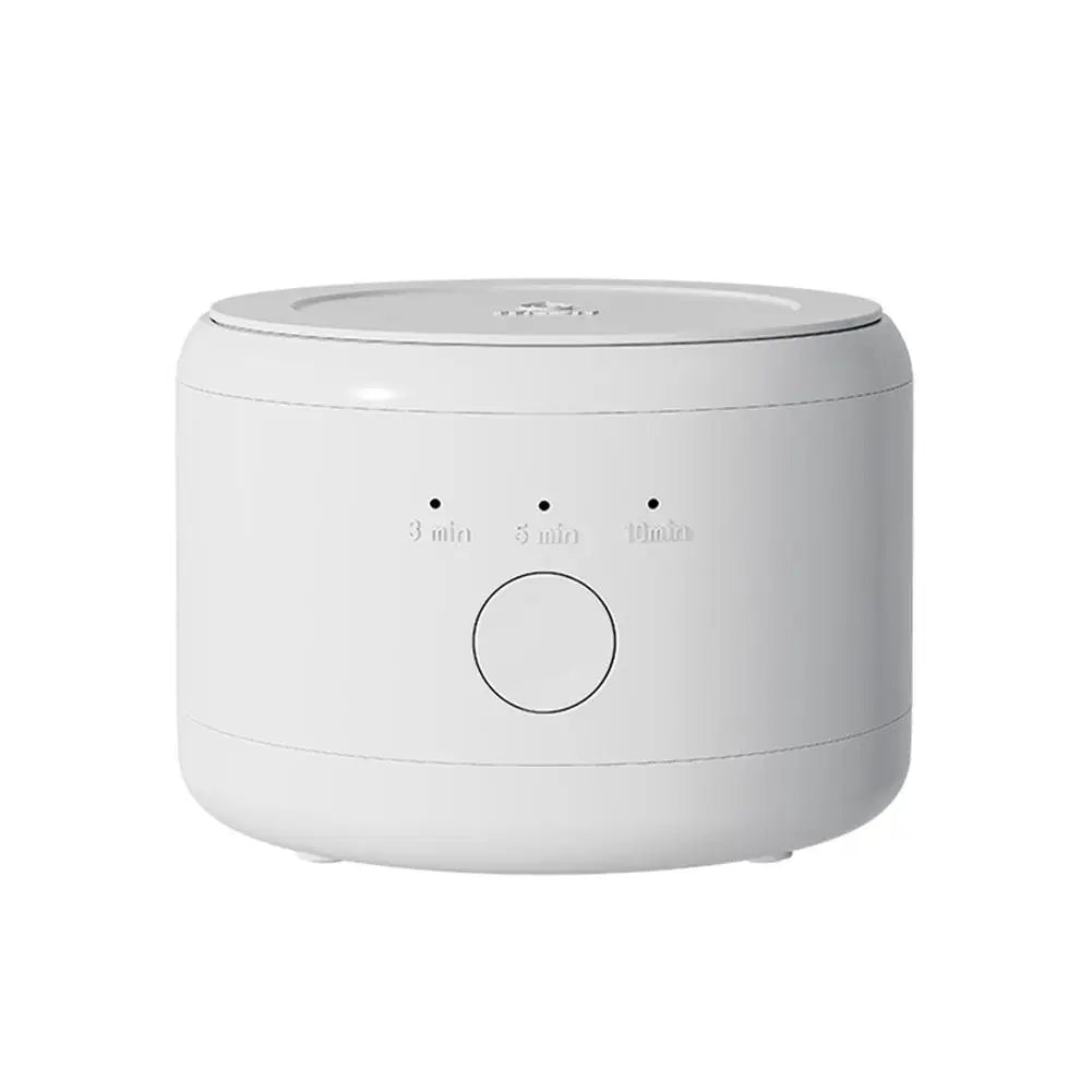 Ultrasonic Retainer Cleaner,375 ML Ultrasonic Cleaner,48kHz Retainer Cleaner Machine with 3 Modes Digital Timer for Denture Cleaner, Aligner,Braces,Toothbrush Heads,Jewelry White