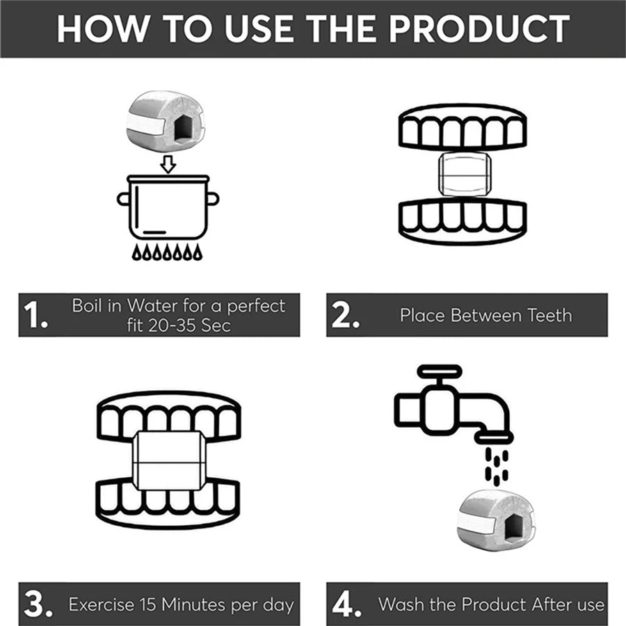 Silica Gel Face Fitness Ball Jaw Exerciser Facial Toner Reduce Double Chin Relax Ball Gym Fitness Training Jawline Simulator