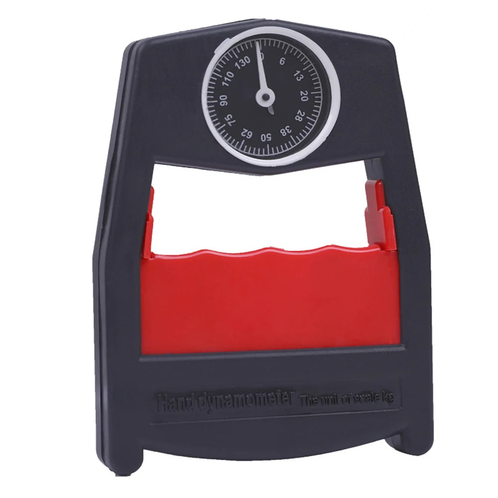 Grip Strength Tester Trainer - Dynamometer Handgrip Measurer Meter, Handheld Strengthener Exerciser for Sports, School, and Home Use (198Lbs / 90Kgs)