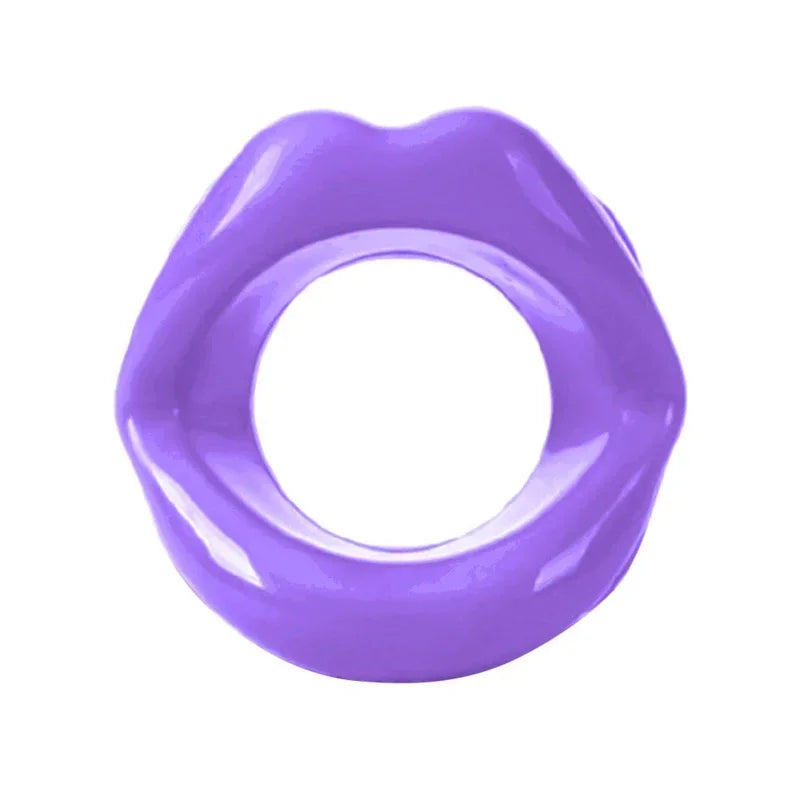 Face Slimmer Lip Trainer Silicone Face Lifting Lip Exerciser Mouth Muscle Tightener Tightening Anti Wrinkle Anti Aging Oral Exerciser Facial Slimmer Tool