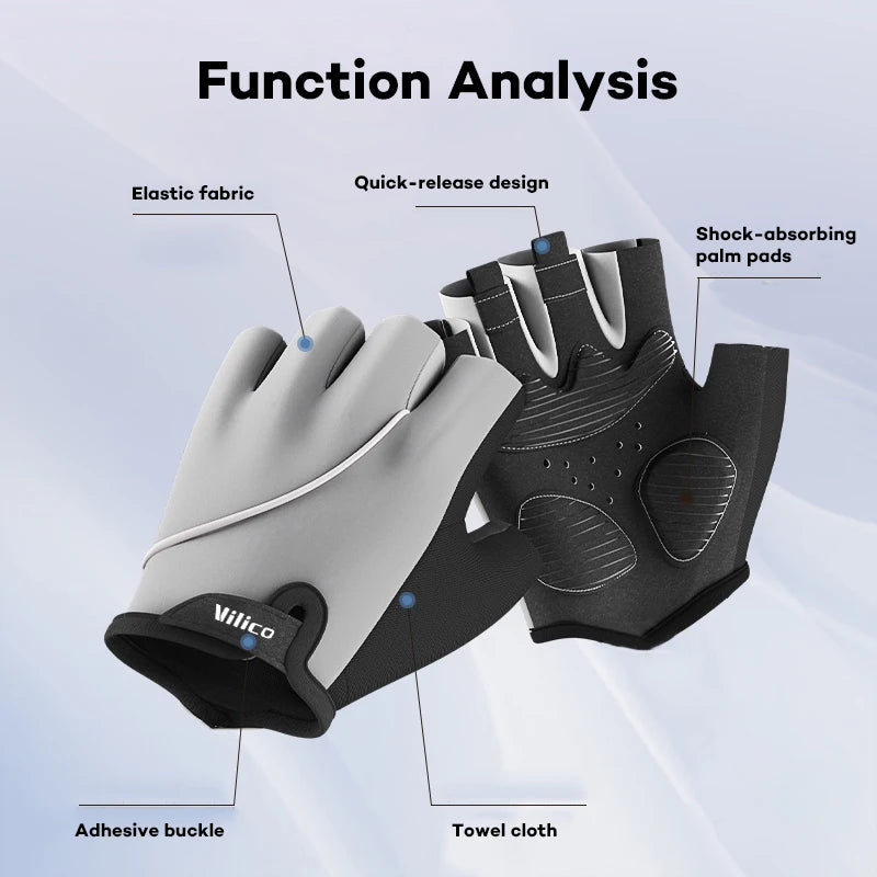 Workout Gloves for Women and Men, Breathable Weight Lifting Gloves for Gym Exercise, Fitness, Training, and Cycling, with Excellent Grip and Cushion Pads