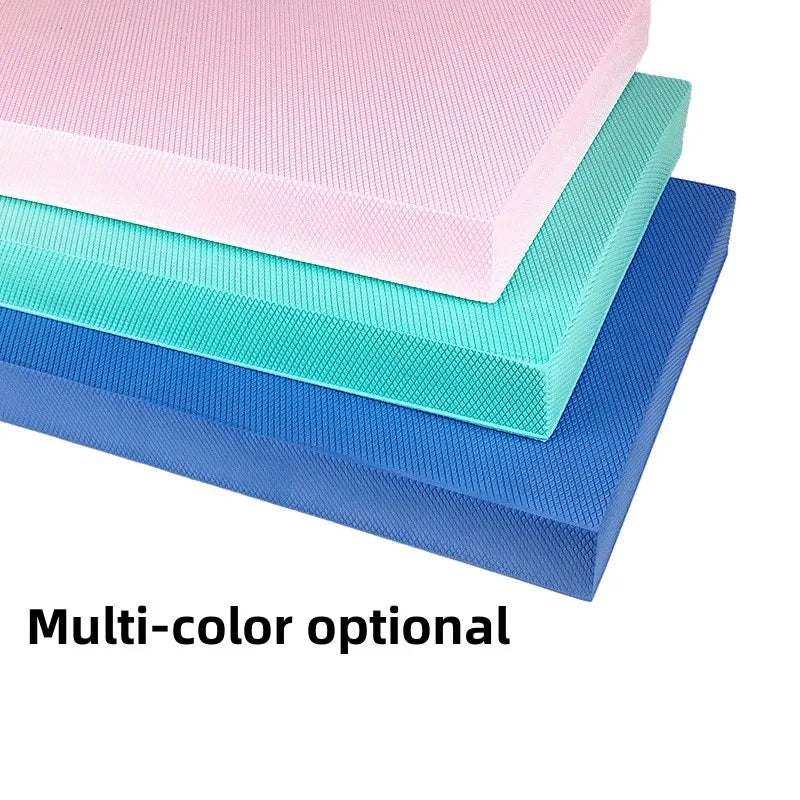 Non-Slip Balance Foam Pad,Gym Exercise Mat for Physical Therapy, Stability Workout, Knee and Ankle Exercise, Strength Training, Rehab - Chair Cushion for Adults, Kids, and Travel