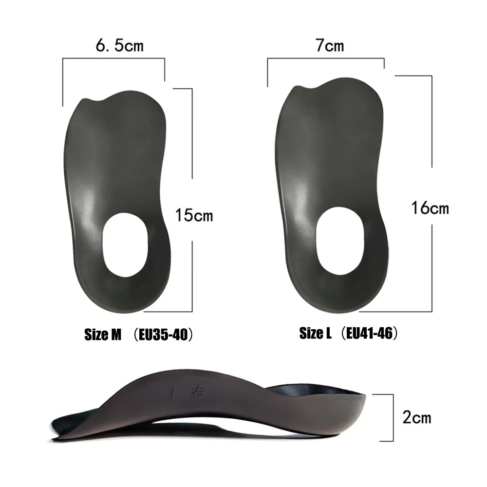 Plantar Fasciitis Insoles for Men Women - Orthotics Inserts, Shoe Insoles Arch Support Flat Feet Inserts Work Boot Insoles for Standing All Day