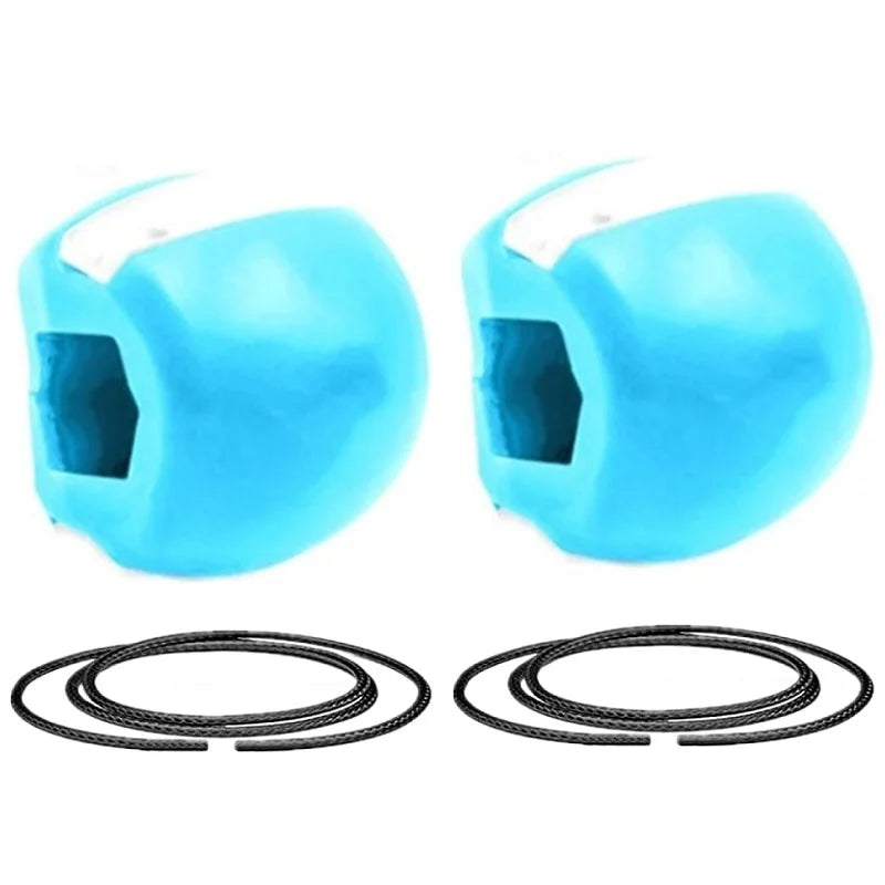 Silica Gel Face Fitness Ball Jaw Exerciser Facial Toner Reduce Double Chin Relax Ball Gym Fitness Training Jawline Simulator