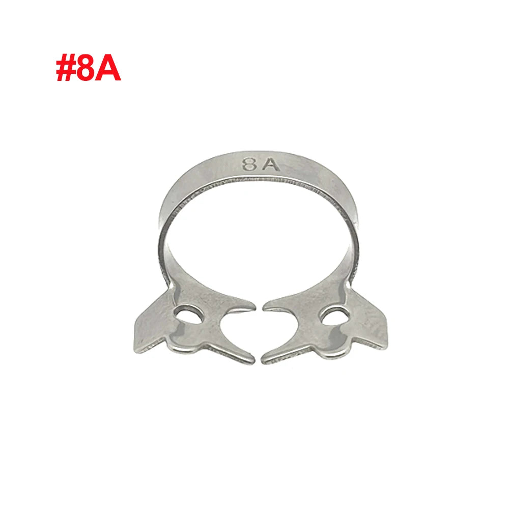 Professional Dental Rubber Dam Clamps | Endodontic Hygenic Brinker Universal Retractors| Tissue Gingival Lower Molars | Restorative Instruments Tools CE (Clamps Set of 5)