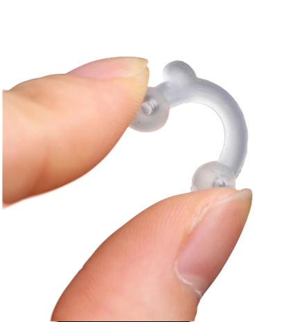 6 Pairs Nose Up Lifting Shaping Clip Beauty Tool Nose Shaper Inserts No Pain Invisible Nose Shaper Tool Straightening Beauty Kit for Women Men (Black)