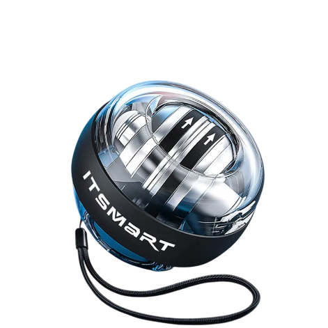 LED Wrist Ball Centrifuge Gyro Wrist Press Automatic Start Range Gyro Ball Arm Hand Muscle Strength Forearm Trainer Fitness Equi