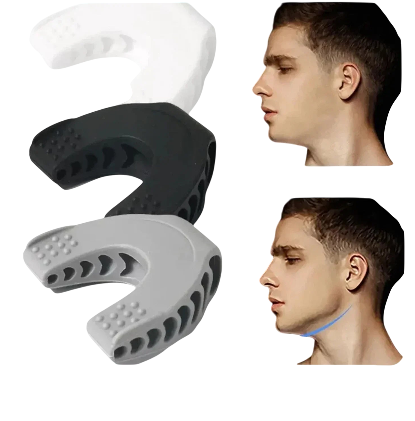 2pcs Achilles Fitness Double Chin Reducer Jaw Exerciser – Jawline Sculptor and Face Slimmer for Women and Men – Encourages Jaw Movement and Aids in Natural Jaw Function - Ideal for Mewing Practice
