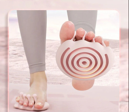 Pink Foot Arch Trainer for Flat Feet, Plantar Fasciitis Relief &Arch Support Strengthening, Portable Arch Metatarsal Exercise Brace for Home and Gym