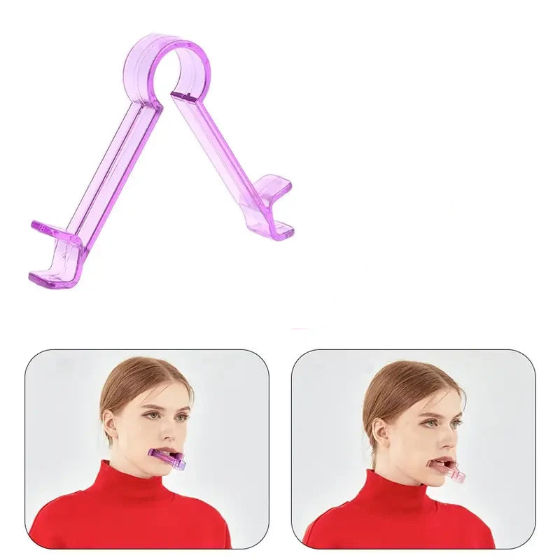 Jaw Exerciser,Double Chin Reducer,Facial Yoga for Skin Tighten Firm,Face Exerciser& Jawline Shaper, Jaw Trainer,Facial and Neck Exercise for Women and Men,Double Chin Breathing Exercise Device (One)