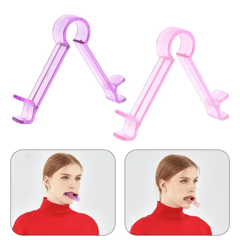 Jaw Exerciser,Double Chin Reducer,Facial Yoga for Skin Tighten Firm,Face Exerciser& Jawline Shaper, Jaw Trainer,Facial and Neck Exercise for Women and Men,Double Chin Breathing Exercise Device (One)