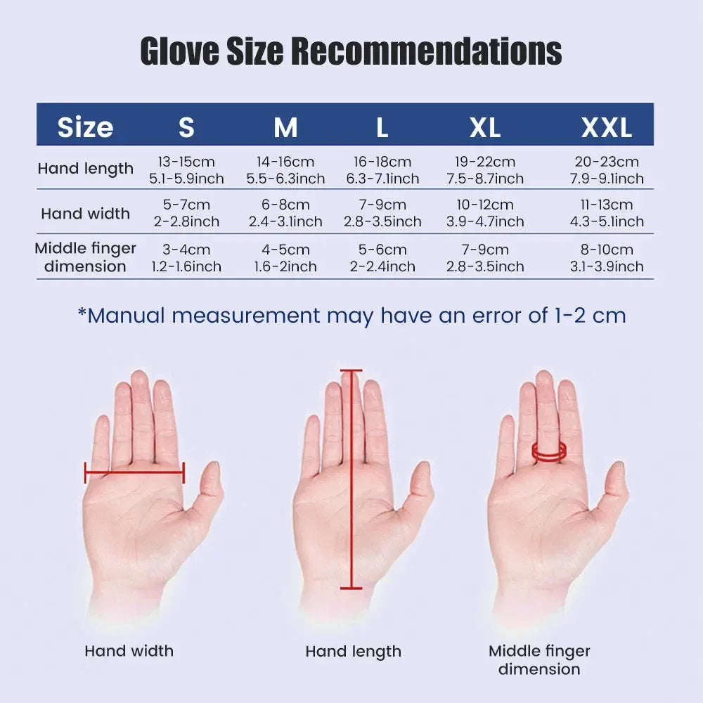 Rehability Robot Gloves Hemiplegia Hand Stroke Recovery Equipment, Hand Dysfunction Training Device for Stroke, Finger Orthosis for Finger Cramps (Left, M)