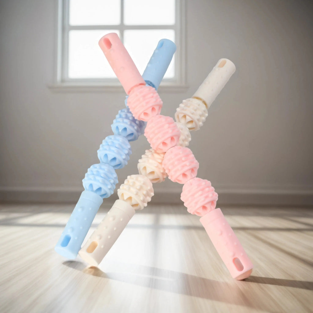 Massage Roller, Muscle Roller Stick, Therapy Roller Stick for Legs, Calf, Thigh, Lipo Roller for Relief Muscles, Deep Tissue Massage Rolling Pin for Trigger Points, Help Sore Muscle Recovery