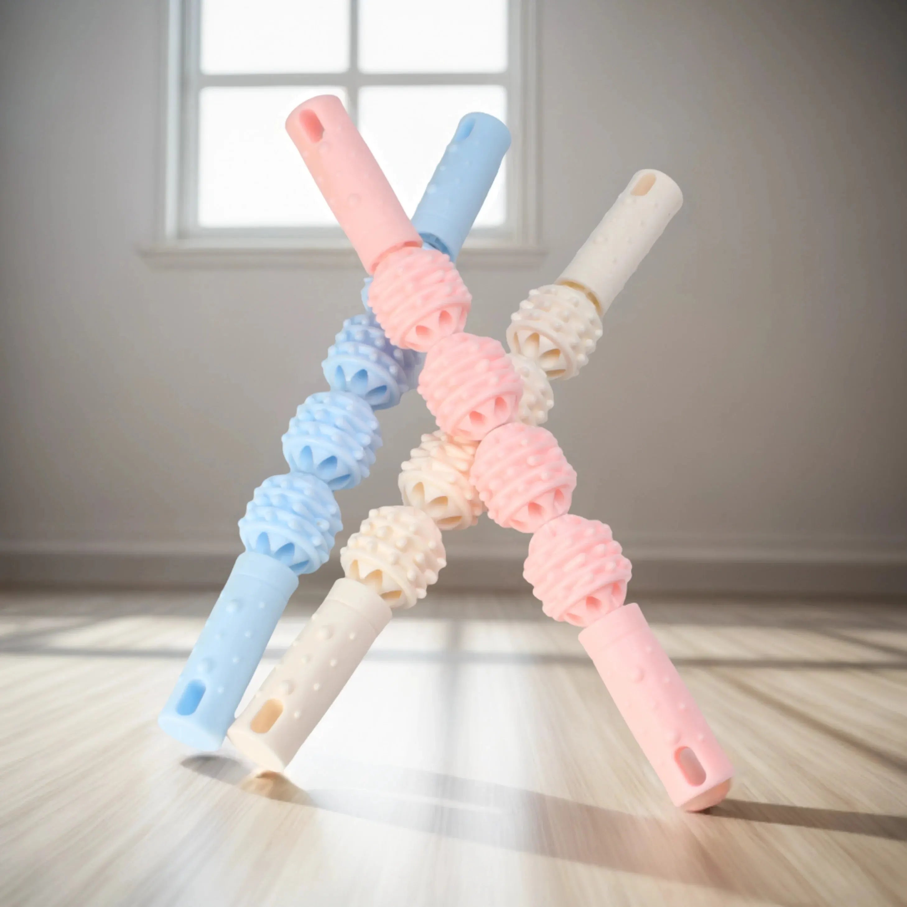 Massage Roller, Muscle Roller Stick, Therapy Roller Stick for Legs, Calf, Thigh, Lipo Roller for Relief Muscles, Deep Tissue Massage Rolling Pin for Trigger Points, Help Sore Muscle Recovery