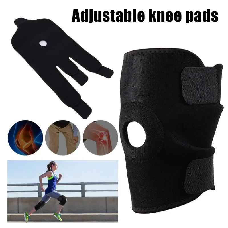 New Upgraded 2-in-1 Professional Knee Brace for Pain Relief,Adjustable Knee Support with Patella Pad & Side Stabilizers, Compression Knee Sleeve for Meniscus Tear, ACL, Joint Pain, Runner, Workout-Men & Women (S/M)