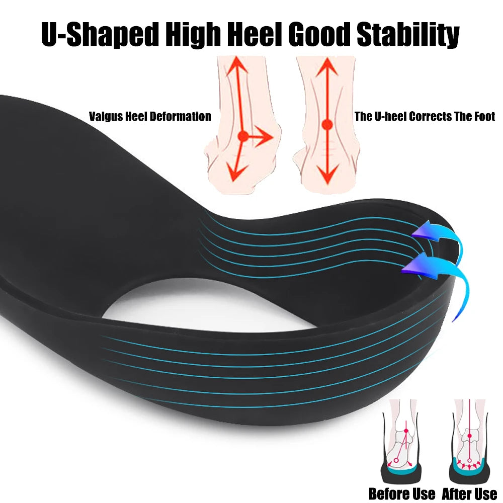 Plantar Fasciitis Insoles for Men Women - Orthotics Inserts, Shoe Insoles Arch Support Flat Feet Inserts Work Boot Insoles for Standing All Day