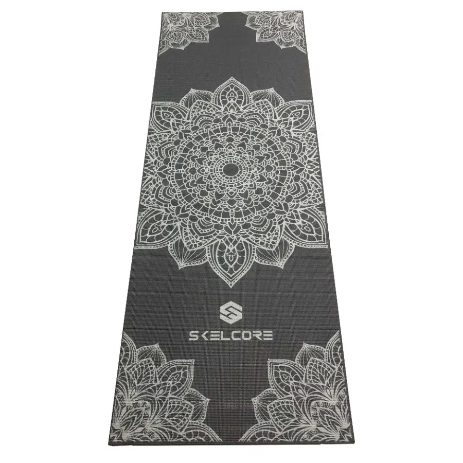 Dry-Grip Yoga Mat - 4mm Thick Non-Slip Exercise & Fitness Mat for Standard or Hot Yoga, Pilates and Floor Workouts - Cushioned Support, Non-Slip Coat