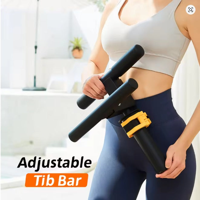 Tibialis Trainer Tib Bar Raise Machine: Strength Training for Calves, Shins, and Ankles - Ripping Lower Leg Muscles Workout - Home Gym Fitness Equipment