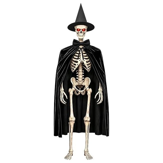 12 Foot Skeleton Outfits for Halloween Outdoor Decorations