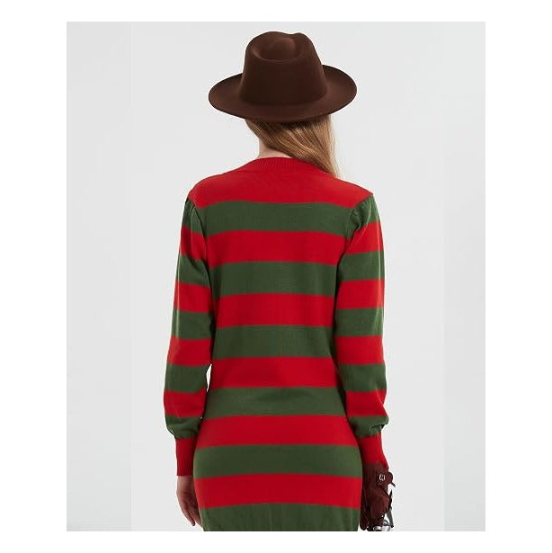 Halloween Scary Costume for Women 2026, Sweater with Hat Set